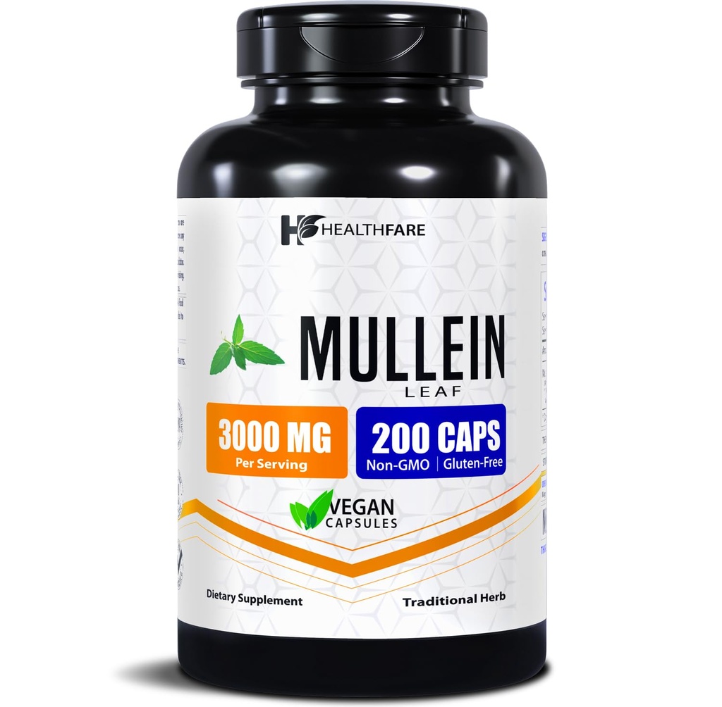 Gezondheid Mullein Leaf Extract 3000mg 