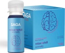 SAGA Organic Relaxation Shots bevat adaptogenen en onkruidbestrijdingsmiddelen - Lion's Mane & Kava 