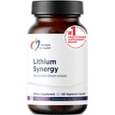 Designs for Health Lithium Synergy - 5mg Lithium Orotate with TMG + B12 Methylcobalamine - Bio available Mood + Methylation Support Supplement, Non-GMO + Vegetarian (120 capsules)