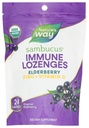 Nature's Way Sambucus Immune Lozen, Zink + Vitamine C, Zwarte Vlierbes Extract, USDA Certified Organic, Original Berry Flavored, 24 Lozen (Verpakking mei Vary)