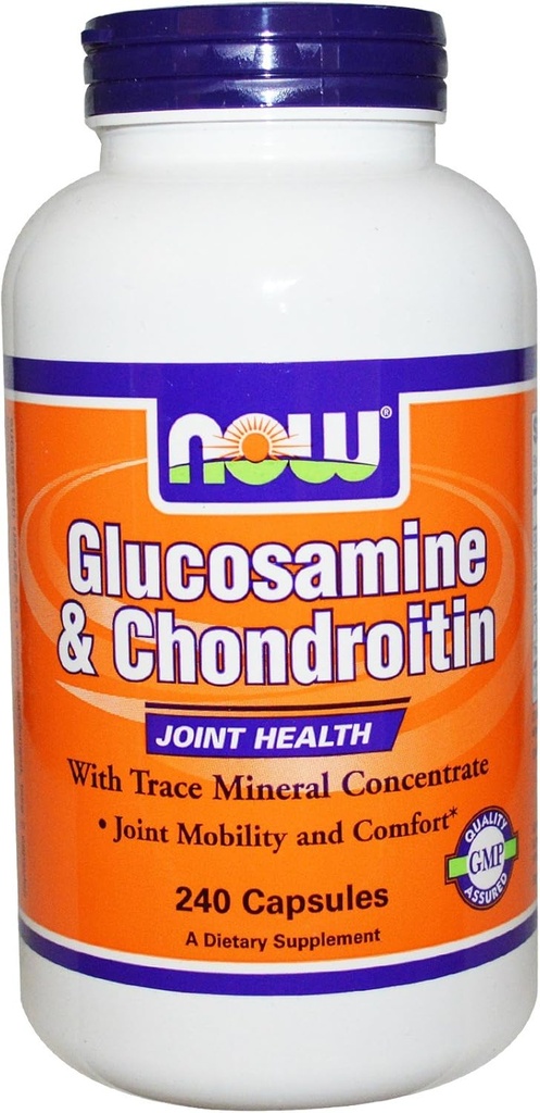 Nu Foods: Glucosamine en Chondroitin, 240 doppen