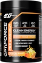 EC Sport OptiForce Pre-Workout Tropical Blast Supplement Powder - Clean Energy & Natural Cafeine w/Long-Lasting Endurance and Focus - 30 Servings