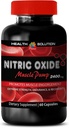 Pompe musculaire préentraînement - oxyde nitrique 2400mg Pompe musculaire, Extrême Force - Suppléments d'oxyde nitrique Pilules naturelles d'oxyde nitrique pour les hommes, Booster d'oxyde nitrique pour les hommes, Oxyde nitrique, 1B 60 Capsules