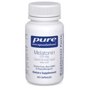 Pure Encapsulations Melatonine 0,5 mg - Natural Sleep Helper for Bedtime - Regulates Sleep-Wake Cycle - 0,5 mg Melatonine - Vegan & Non-GMO - 60 capsules
