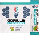 Packs d'hydratation mentale Gorilla - 3,073mg Electrolytes sur le pouce Mélange de boisson pratique pour la reconstitution complète - Zéro sucre, naturellement sucré et à jeun - 30 Compte (Jus de Jungle)