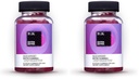IGK Biotin Hair Gummies 10.000mcg Biotin (60 Count), Aardbei Flavored, Hair Growth Supplement Gummies voor gezond haar, huid & Nails, Veganist, helpen bestrijden Haarverlies & Thinning (pakket van 2)