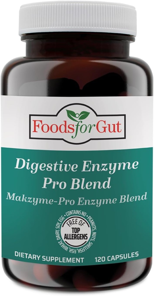 Foods for Gut Digestief Enzyme Makzyme-Pro Blend & Probiotica Plus 