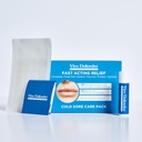 Hydrocolloïde & Alum Stone Cold Sore Care Pack is een eerste-van-zijn-Kind, Revolutionaire Drie-Part behandeling, combineren Hydrocolloïde Patches, Alum Stone, & Lip Balm om uw koude Sore kalmeren