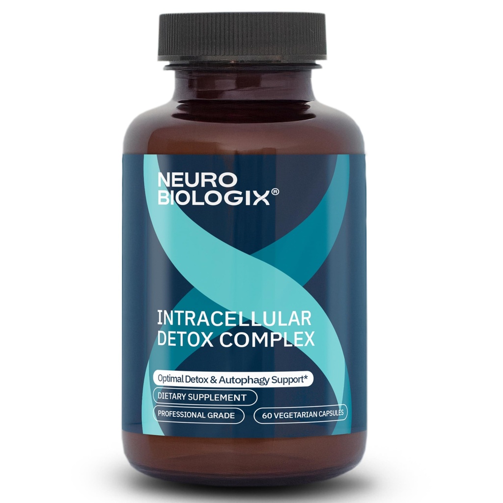 Support de détox intracellulaire - Antioxydant avancé et supplément énergétique – Supporte la détox cellulaire et la défense, l'équilibre métabolique et la longévité avec NRF2 Activator, Turmeric, Piperine & Glutathion - 60Caps