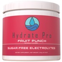 Poudre d'électrolyte sans sucre $ 1000mg Complexe d'électrolyte à haute teneur en sodium $ POTS Support et prévention de la grippe kéto $ 45 Servants Hydratation naturelle (Fruit Punch)