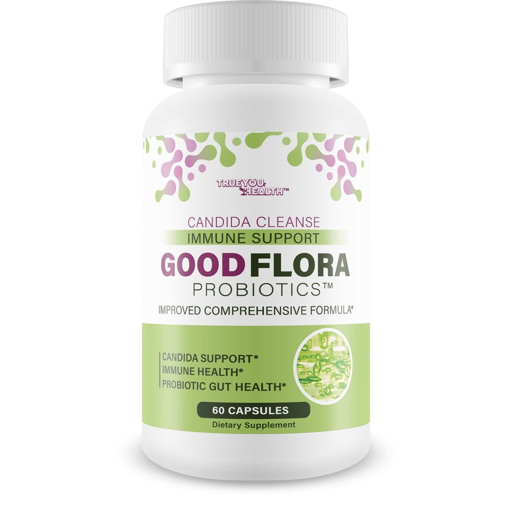 Good Flora Probiotics Candida Cleanse Immune Support - Notre meilleur supplément probiotique Candida - Notre meilleur désintoxication Candida Cleanse - Candida Yeast Cleanse - Candida Surcroissance Cleanse Pills