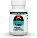 Bron Naturals Biotin Fast Melt, Hair Skin and Nail Support*, 10.000 mg - 60 Fast Melt Tablets