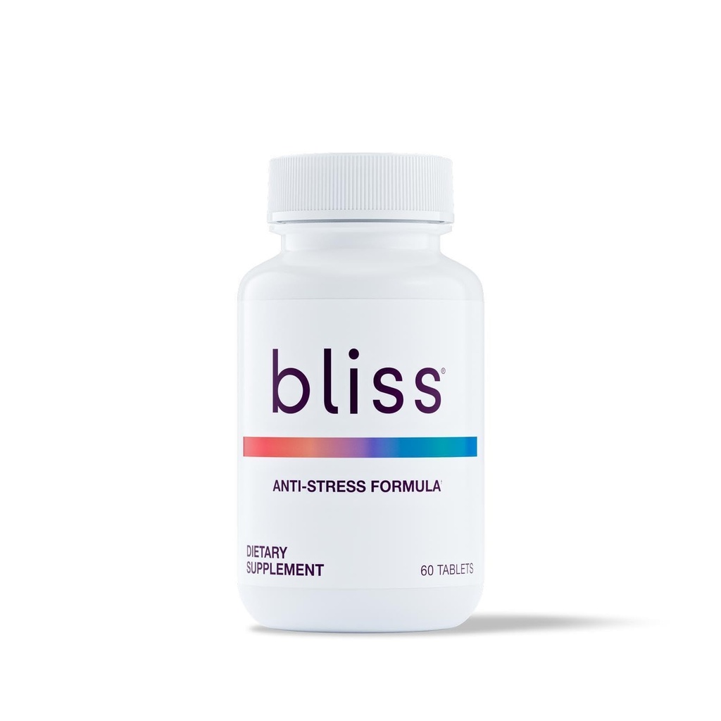 Soutien au stress à base de plantes – Comprimés adaptogènes avec Ashwagandha, Rhodiola et L-Theanine – favorise le calme, l'équilibre de l'humeur et la clarté mentale – Vegan & sans gluten – 60 comprimés