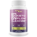Keto Flow Cleanse - Natural Cleanse Aid - Support Waste & Toxin Elimination - Acai Cleanser Keto Pills with Probiotics - Keto Detox Colon Cleanser to Support Energy, Ketosis, & Digestive Health