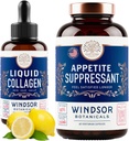 WINDSOR BOTANICA Liquid Collageen en Apetite Suppressant Beauty and Wellness Bundle