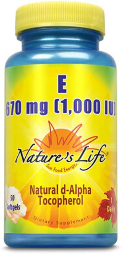 Life Vitamin E, 1.000 IE 50 t la