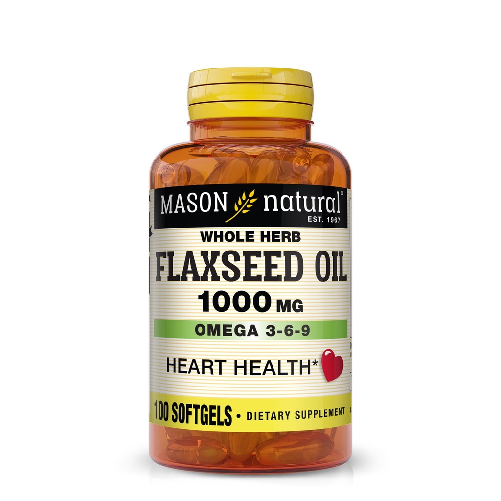 MASON NATUURLIJKE Vlaszaadolie 1000mg 