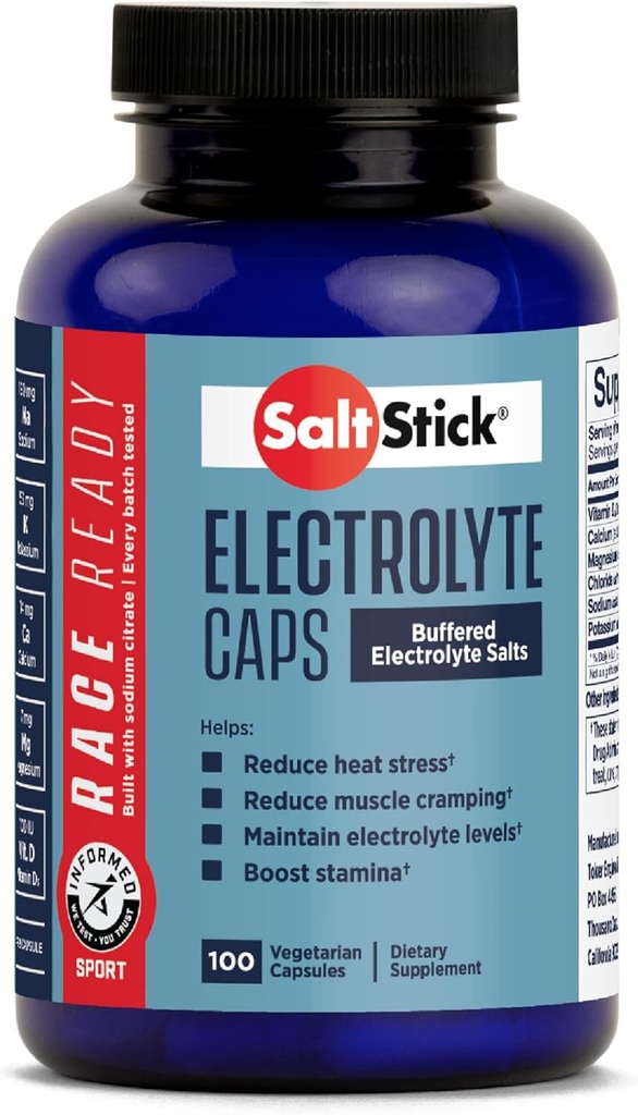SaltStick Race Ready Electrolyte Capsules 