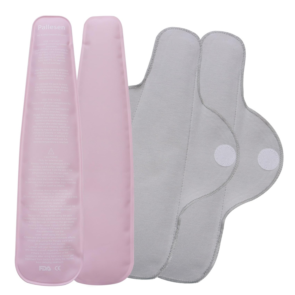Herbruikbare Perineal Ice Packs, Perineal Cooling Pad, Postpartum Cold Packs, Koude en Hot Pack voor vrouwen na de geboorte en levering, Zwangerschap en aambei pijnverlichting, Vaginale ongemakken