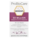 ProBioCare Probiotica voor vrouwen, 50 miljard CFU Multi-stam Probiotische Supplement, Ondersteunt Digestief, Immuniteit, Ademhalingsstelsel, en Vaginale Gezondheid voor vrouwen, Glutenvrij, 60 Capsules