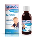Vitabiotica Wellbaby Multi-Vitamine Vloeistof - Immuunsysteem Multivitamine voor zuigelingen en baby's Leeftijd 6 Maanden tot 4 Jaar - 150ml
