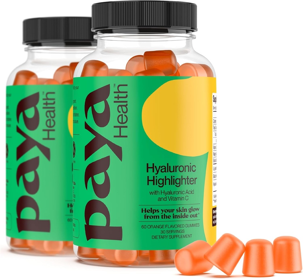 Hydrating Hyaluronic Highlighter Huidverzorging Gummies 