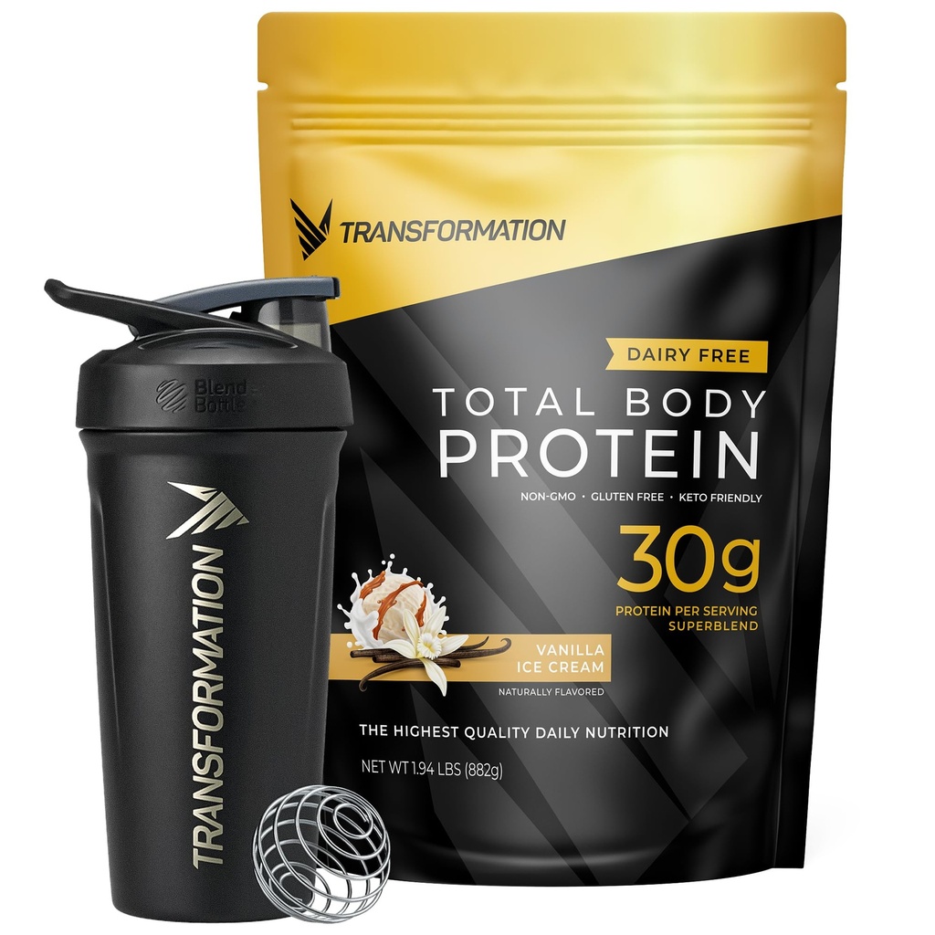 Transformatie Vanille Proteïne Poeder & Performance Insulated Shaker Bottle 