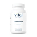 Nutriments vitaux Glutathion 400mg , Soutien antioxydant pour le foie Detox , Supplément antioxydant végétal pour promouvoir la santé du foie et le foie Detox* , Gluten, lait, sans soja , 100 capsules