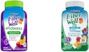 Vitafusion Fiber Well + Probiotica 60 Graaf en vezel Well Fit 90 Graaf Gummy Vitamine Bundels