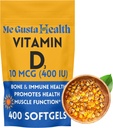 D3 10 mcg (400 IE) 400 Softgels 
