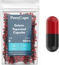 PureCaps Verenigde Staten - Lege capsules met ondoordringbare inhoud Maat 0