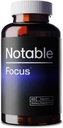 Notable FocusTM - Breakthrough Cognitive Enhancer - Gepatenteerde Dopamine Boosters for Motivation, Focus, & Memory 