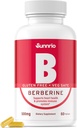 Berberine HCL 500mg - Ondersteunt gezonde stofwisseling, hart en immuunsysteem* - Non-GMO, Glutenvrije, Vegeteriaanse Safe - 60 capsules