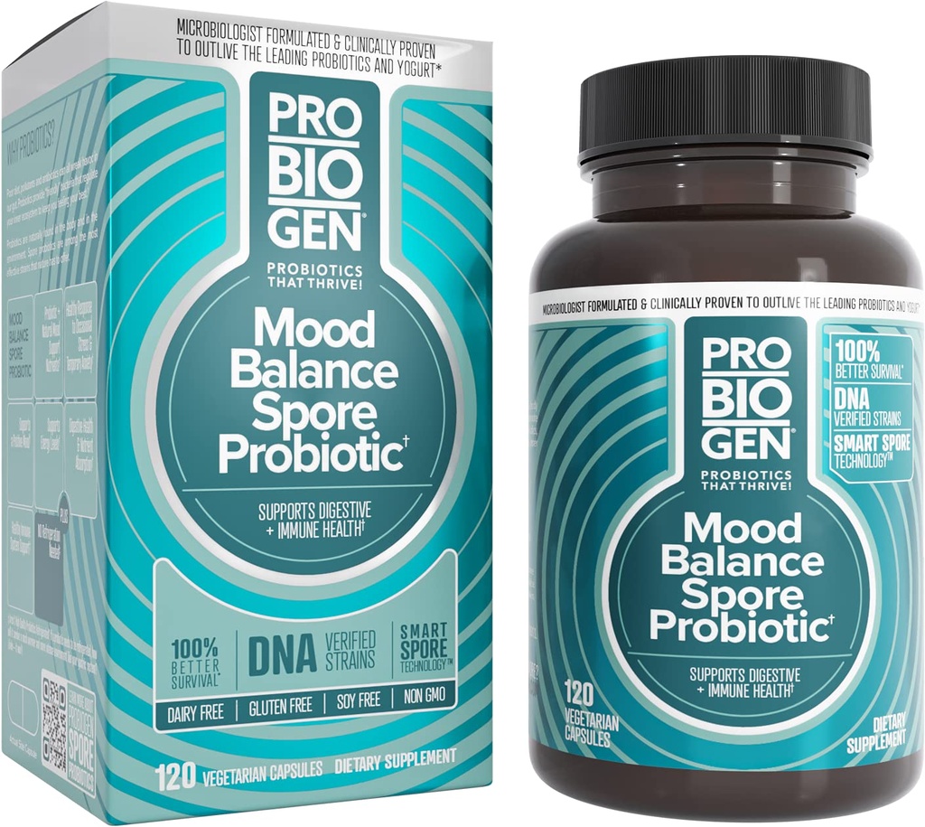 Supplément Probiotique Ashwagandha, 120 Compte