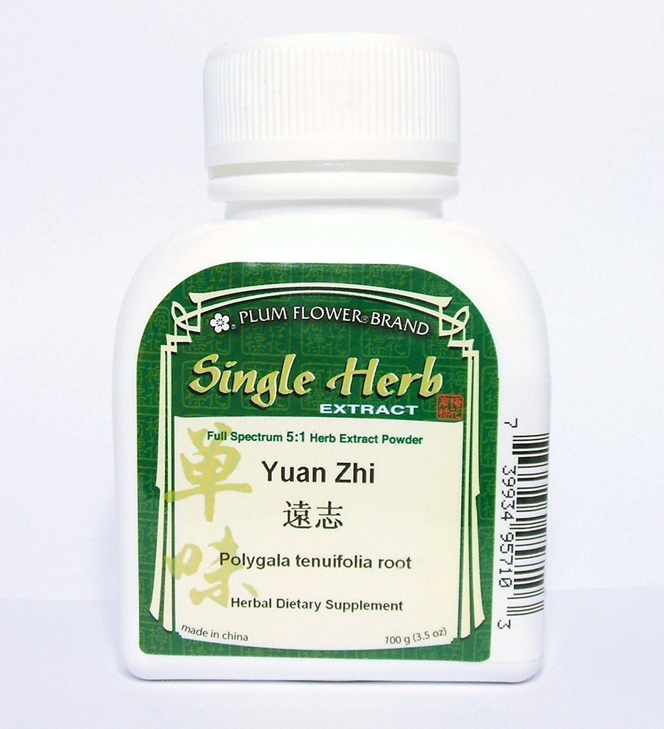 Chinese Senega Root, Kruidenextract Poeder / Yuan Zhi / Polygala Tenuifolia, 100g of 3.5oz door Plum Flower