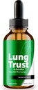 NutraRize Lung Trust Drops, Herbal Liquid Drop, Een voedingssupplement dat u kunt vertrouwen, Alle natuurlijke Formule voor ademen en Long Gezondheid, Reiniging en Detox, Beoordelingen (30 Servers)