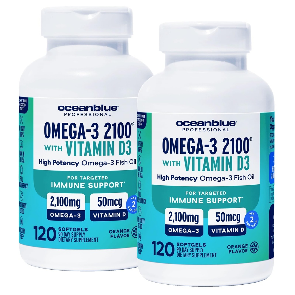 Oceanblue Professional Omega-3 2100 met vitamine D3 