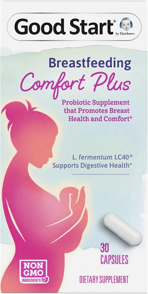 Gerber Good Start Probiotic Supplement, Borstvoeding Comfort Plus, 30 capsules