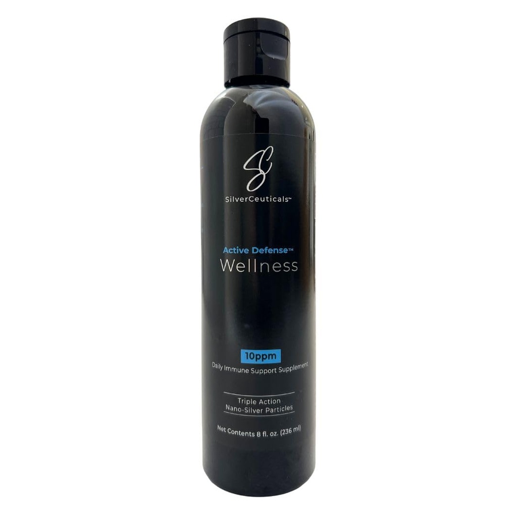 Colloïdale Silver W/Nano Technology - 10ppm 8oz - 8X effectiever - Natuurlijke Immune Support - Save The Sick Days - Ages 5 & Up - Outperforms Higher PPM Silvers - No Taste & Smell - 3rd Party Tested