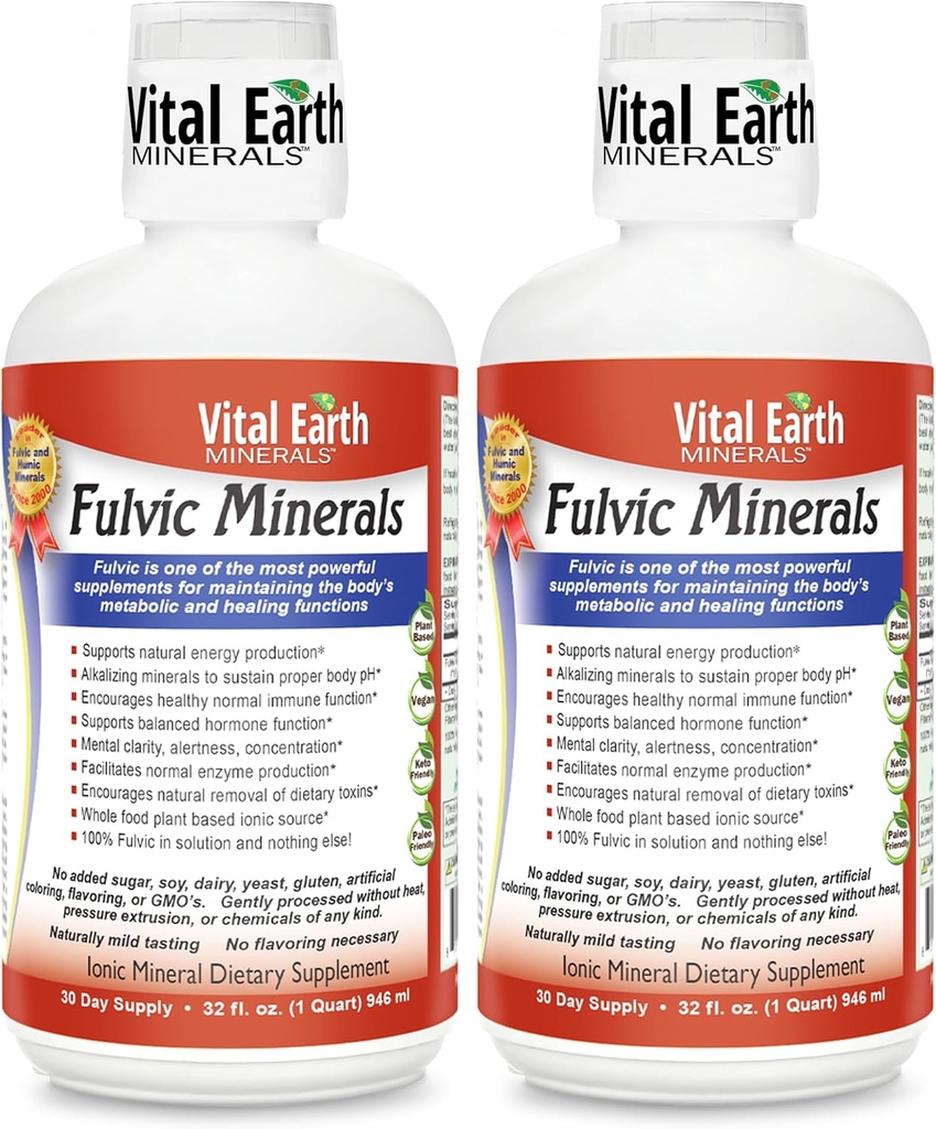 Vital Earth Minerals Fulvic Minerals Liquid 