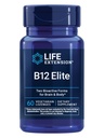 Levensverlenging B12 Elite, adenosylcobalamine, methylcobalamine, twee actieve vormen voor Brain Health & Dopamine Production, Non-GMO, Glutenvrij, Vegetarisch, 60 lozen
