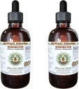 Hibiscus Extrait liquide sans alcool, Hibiscus biologique (Hibiscus Sabdariffa) Fleur séchée Glycérite Hawaii Pharm supplément naturel à base de plantes 2x4 oz