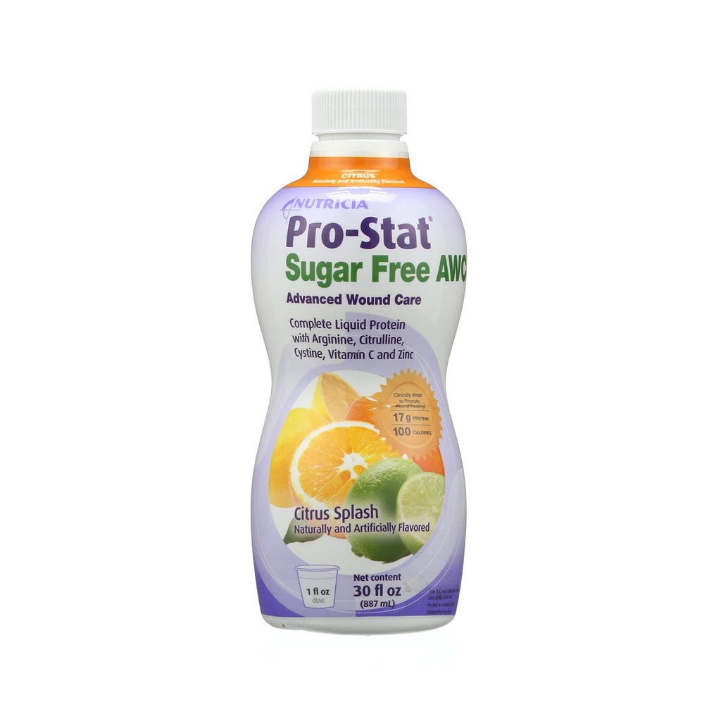 Pro-Stat AWC (Advanced Wound Care) Vloeibare Citrus Splash 30oz Fles van Medical Nutrition USA