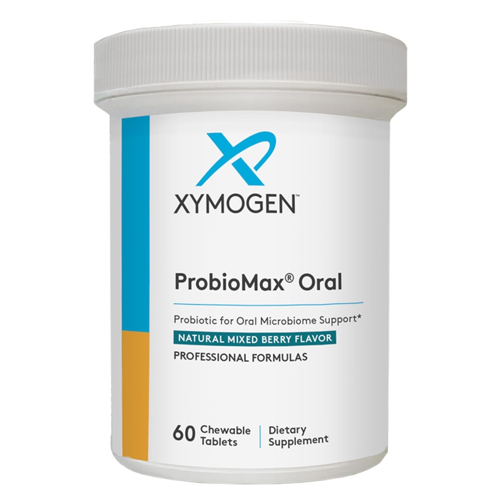 XYMOGEN Orale Probiotica voor Gum Health + Tandverzorging - ProbioMax - Tandheelkundige Probiotica voor een gezonde mond met Bifidobacterium Lactis (60 tabletten)