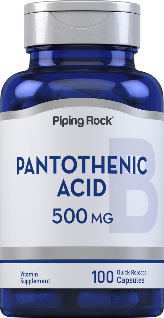 Piping Rock Pantothenic Acid 500mg 