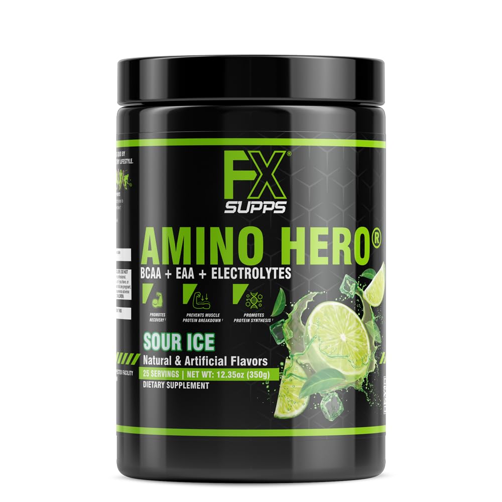 FXSUPPS Amino Hero Sour Ice Flavor (25 portions)