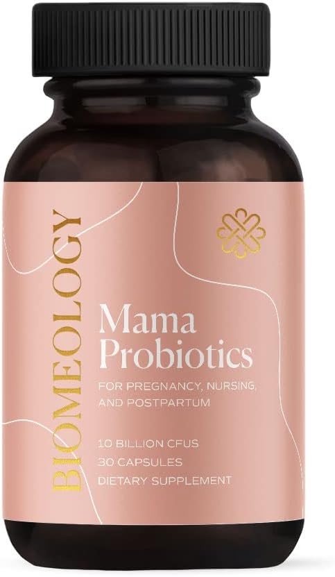 Probiotica voor de zwangerschap, postpartum, en borstvoeding Ondersteunt spijsverterings- en immuungezondheid voor mam en baby 