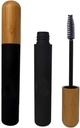 mollensiuer 2Scs 6ml Navulbare lege Mascara Buis Flessen Flacons Zwarte Herbruikbare Eyelash Cream Container fles met wimperstok en Bamboe Cap voor DIY Mascara, Reizen