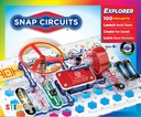 Snap Circuits Jr. SC-100 Electronics Exploration Kit, Meer dan 100 Projecten, Volledige Kleur Project Handleiding, 28 Onderdelen, STEM educatief speelgoed voor kinderen 8 +