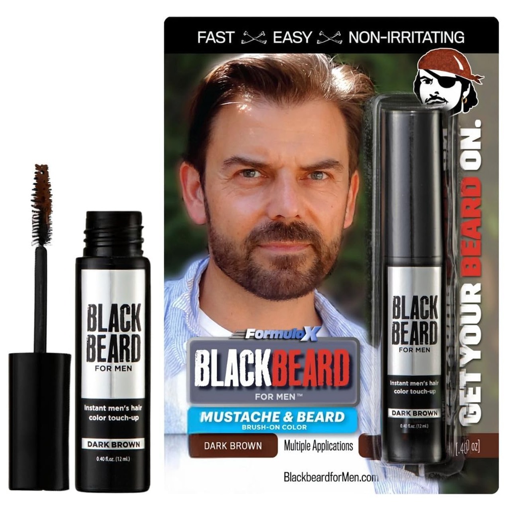 Blackbeard voor mannen Instant Beard Color 